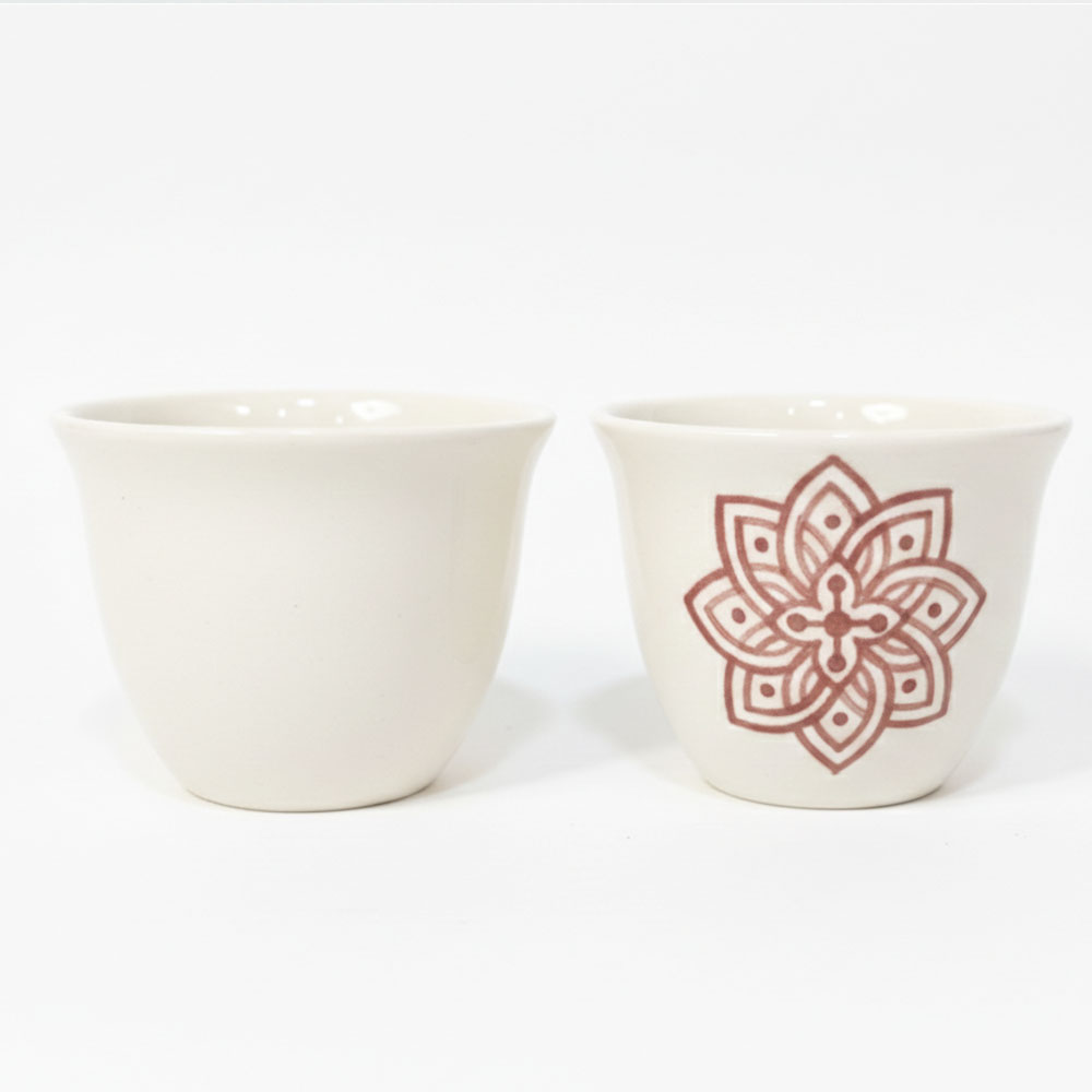 کاپ قهوه طرح اسلیمی