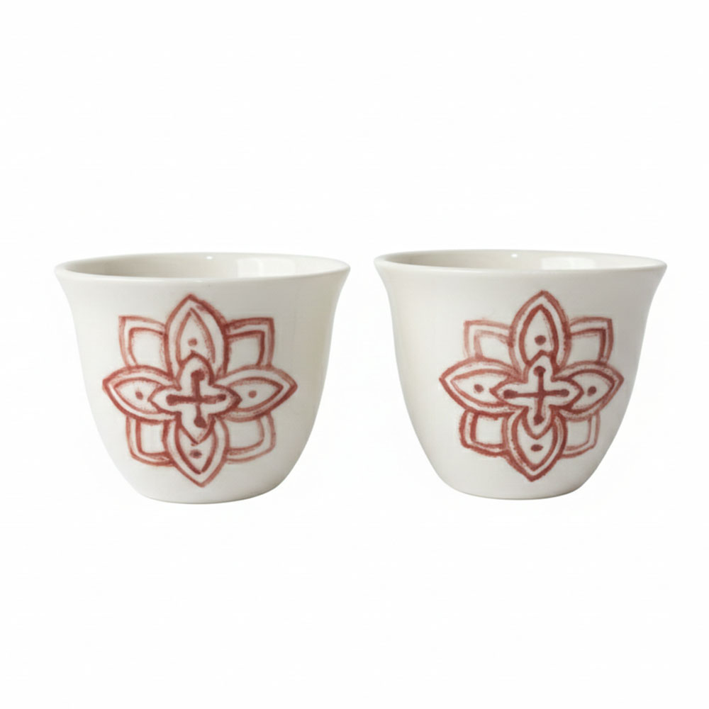 کاپ قهوه طرح اسلیمی